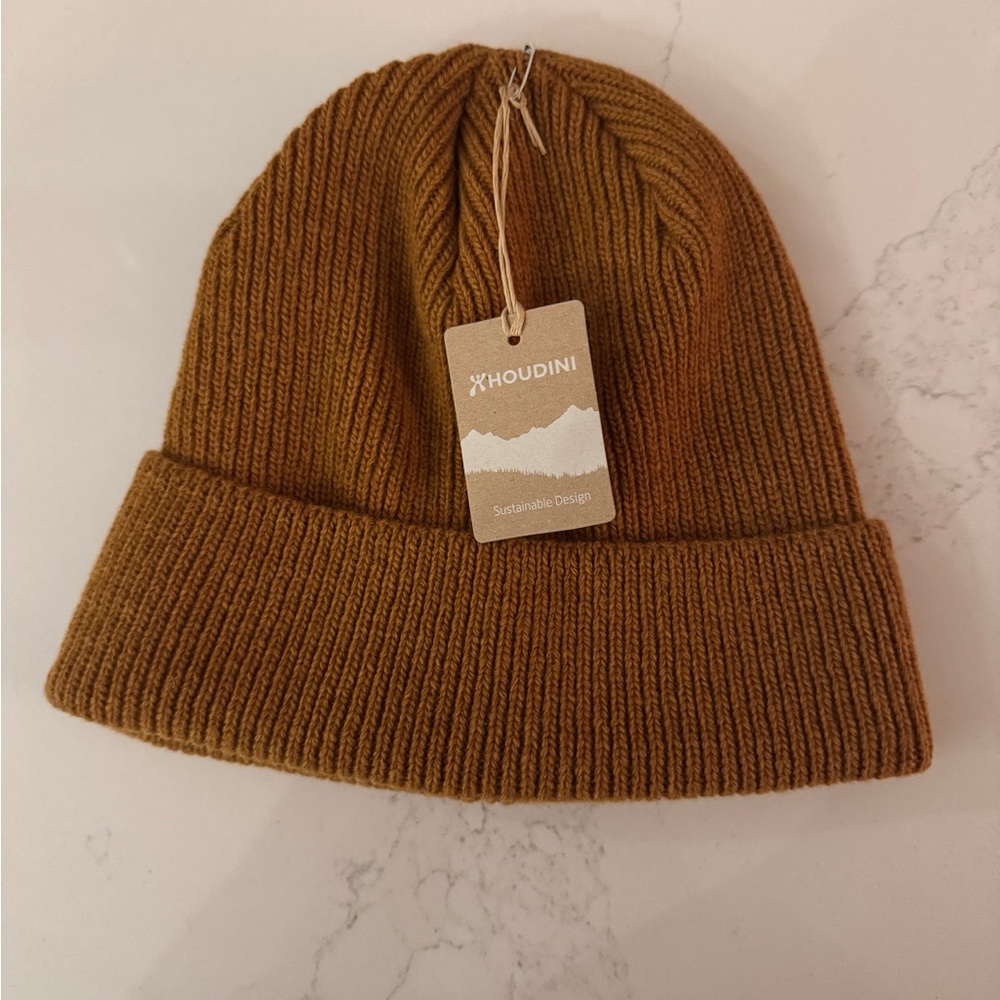 Brown Knit Beanie
